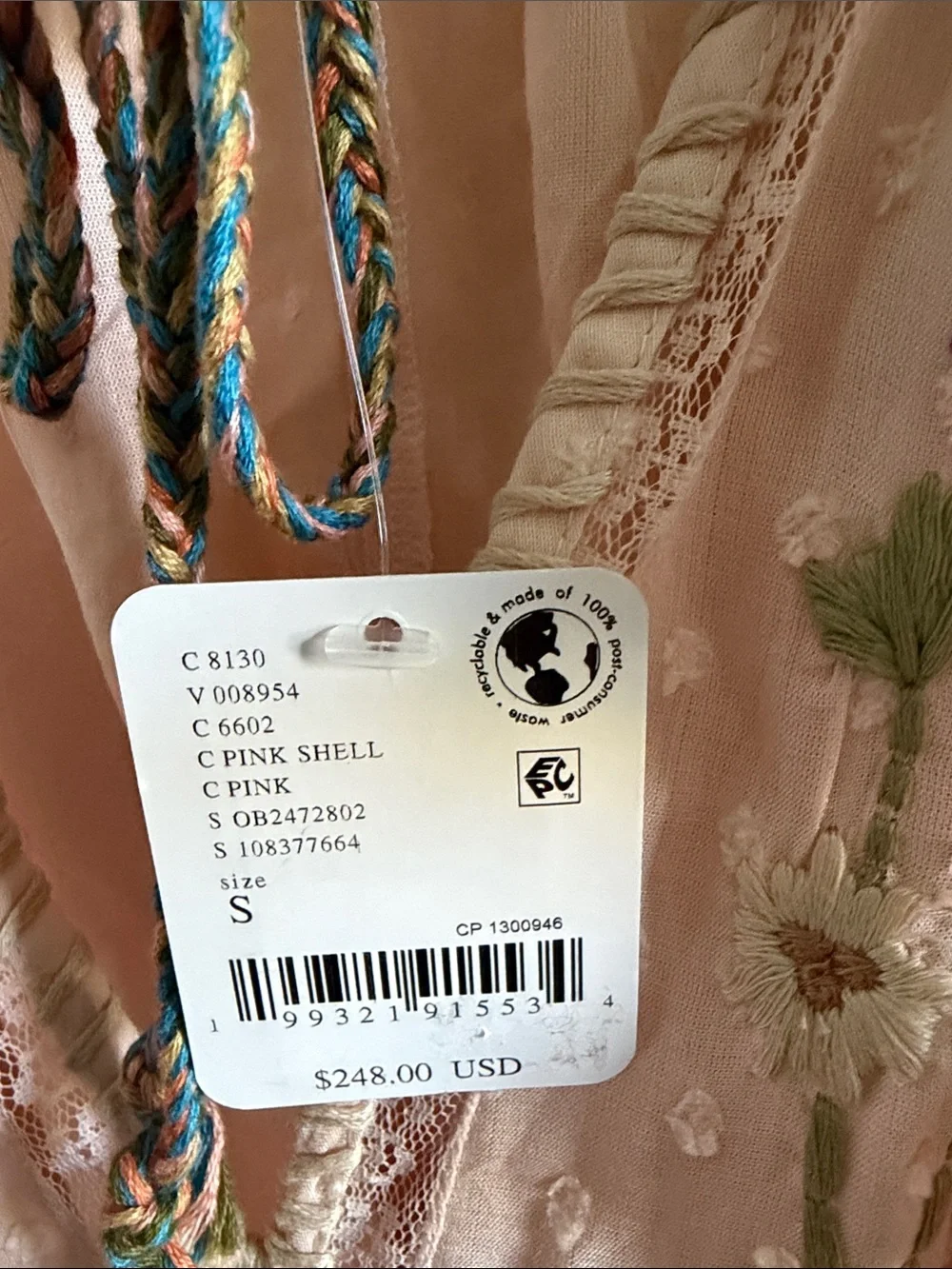 Free People Savannah Rose Midi Dress- size Small